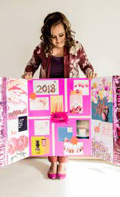 These printable vision board cards contain positive words that describe traits you may want to develop within yourself. How To Make A Vision Board With Printable Canva Pdf Template A Subtle Revelry