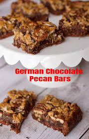 Here you have pecan pie and german chocolate cake run away and elope in some fabulous destination and bam! How To Make German Chocolate Pecan Bars To Feed A Crowd