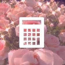 Discover the coolest pink calculator icon #iphonehomescreen images. Calculator Aesthetic Icon For Iphone On Ios Home Screen