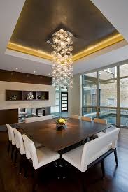 Charm is abundant in this contemporary cottage dining room. 40 Beautiful Modern Dining Room Ideas Hative