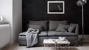 Soderhamn 3 Seater Sofa Cover Loose Fit Urban Bemz Sofa Makeover Minimalist Living Room Ikea Couch Covers