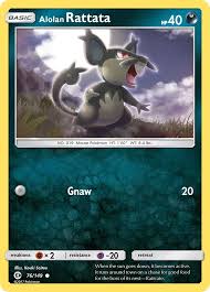 Pokémon verzamelkaarten kopen of gratis verkopen? Check De Waarde Van Je Alolan Rattata Kaart Op Pokemonkaart Nl