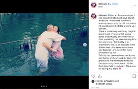 If we try to put anything else in there, it won't fit (meaning, it won't fill the need we have inside of our heart/soul). Demi Lovato Gets Baptized In The Jordan River It Filled The God Sized Hole In My Heart Christian News Headlines