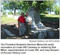 Crown-Hill-cemetery-Harrison-memorial-renovation-Bob-Milne-and-Gary-Bravard .png