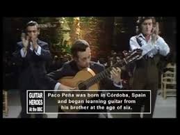 Paco Pena Cantes Por Bulerias Slide Guitar Learn Guitar Rock And Roll