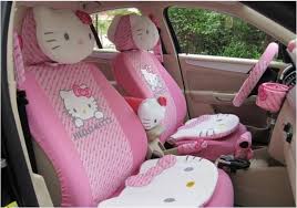 Pin By Silent Geisha On Hello Kitty Hello Kitty Car Hello Kitty Car Accessories Girly Car Seat Covers