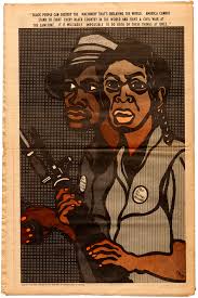 Meanwhile, the gorilla will show up and bang on his chest and make noises to warn you about what is about to happen if you continue to cross the line. This Just In Emory Douglas The Black Panther Letterform Archive