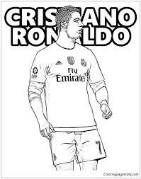 Free coloring page cristiano ronaldo, portugal, real madrid. Cristiano Ronaldo Image 14 Coloring Pages Cristiano Ronaldo Coloring Pages Coloring Pages For Kids And Adults