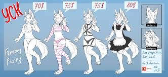 Draw femboy furry art for you by Helensanowo | Fiverr