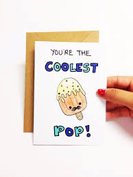 Birthday Card For Father Father S Day Card Funny Funny Fathers Day Card Birthday Card Dad Dad Birthday Card For Dad Funny Dad Card For Father Popsicle Card Dad Cards Dad Birthday Card Funny Birthday Cards