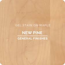 If you want to stain pine wood, use a gel stain since it will go evenly. Oil Based Gel Stains General Finishes