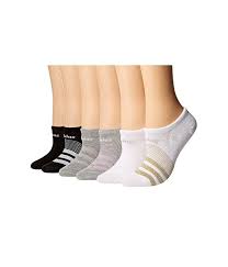 Adidas Superlite Super No Show Socks 6 Pack White Gold Lurex Clear Onix Light Heather Grey Aero Women S No Show Socks Shoes Ne No Show Socks Socks Sock Shoes
