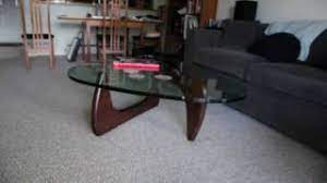 36 round glass table : Noguchi Coffee Table By Herman Miller Youtube