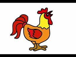 Download rooster cartoon images and use any clip art,coloring,png graphics in your website, document or presentation. How To Draw A Rooster Step By Step How To Draw A Cartoon Chicken Youtube