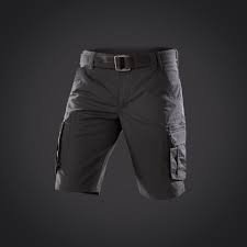 Quần short du lịch trekking TRAVEL 100 cho nam - Xám