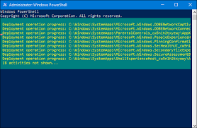 Как удалить приложения по умолчанию в Windows 10 через PowerShell