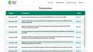 Seleksi penerimaan cpns kementerian kesehatan tahun 2019 sama sekali tidak dipungut biaya. Hasil Seleksi Administrasi Cpns Kemenkes 2019 Diumumkan 27 134 Peserta Lulus Cek Namamu Tribunnews Com Mobile
