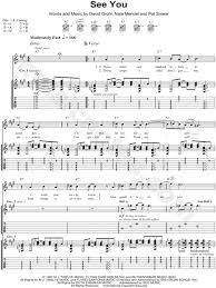 The best of you chords by foo fighters with chords drawings, easy version, 12 key variations and much more. Foo Fighters See You Guitar Tab In A Major Download Print Sku Mn0083287