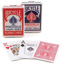 Amazon.com: Bicycle Jumbo Pinochle Playing Cards - Pinochle Deck :  Everything Else