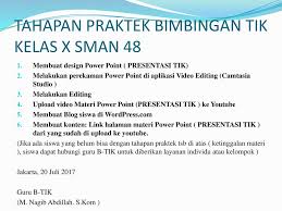 Materi bimbingan tik kelas 7. Tahapan Praktek Bimbingan Tik Kelas X Sman Ppt Download