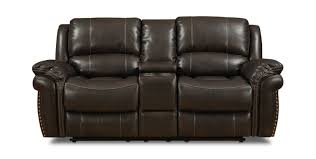 Rivera Reclining Loveseat With Storage Hom Furniture Love Seat Apartment Storage Furniture