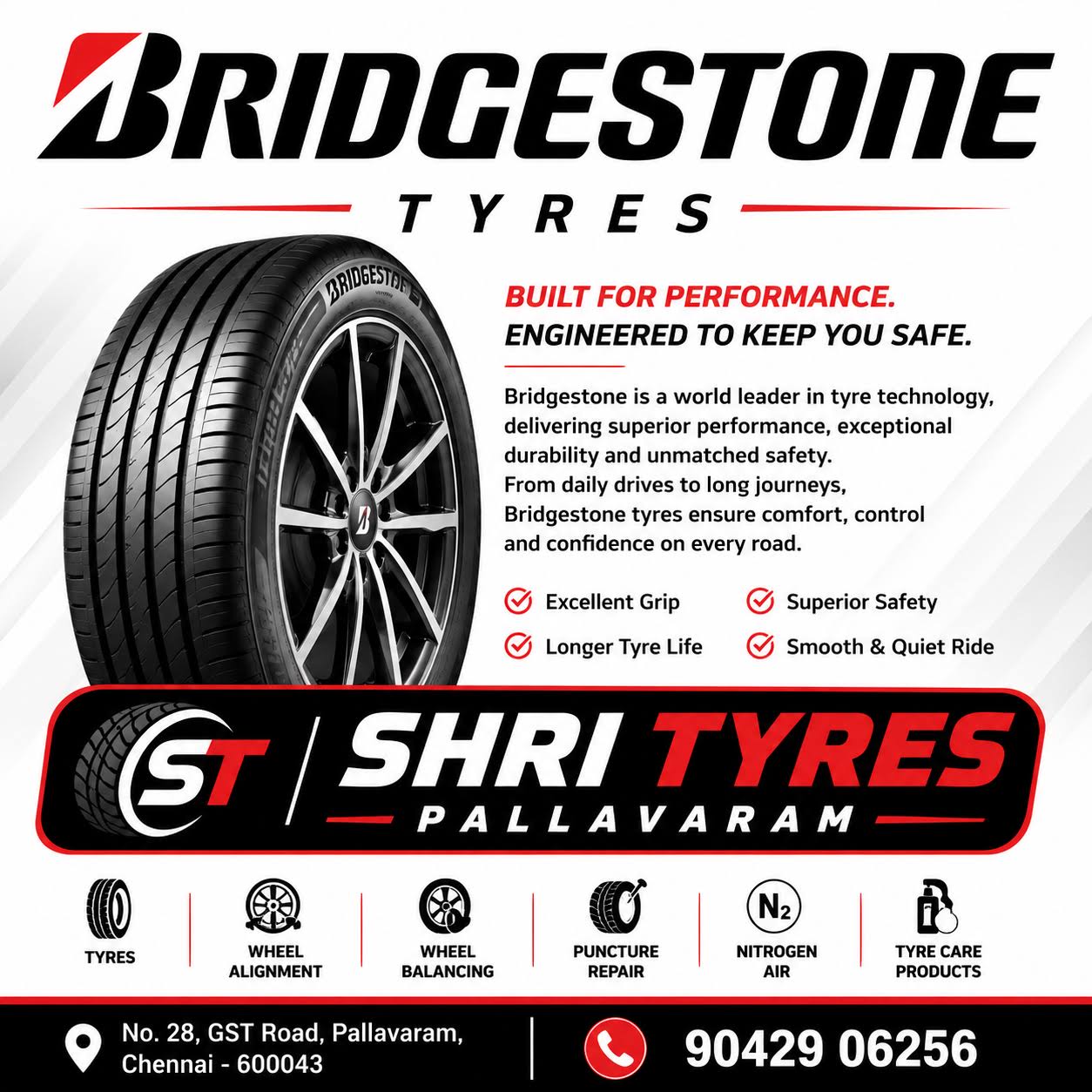 Bridgestone Tyres product image