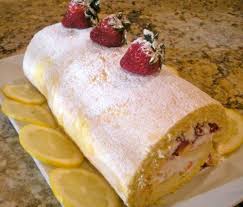 Add 1 1/2 cups grated carrot, the zest of 1 orange, and the juice of 1. Passover Sponge Cake Roll With Strawberries And Dinner At Sheila S