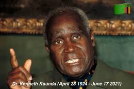 𝗥𝗲𝗺𝗲𝗺𝗯𝗲𝗿𝗶𝗻𝗴 𝗗𝗿 𝗞𝗲𝗻𝗻𝗲𝘁𝗵 𝗞𝗮𝘂𝗻𝗱𝗮 🕊🇿🇲🕊 Today, we  commemorate the 4th anniversary of Dr. Kenneth Kaunda's passing, a unifying  figure for our nation. As LFS, we are honoured that, through initiatives  like the