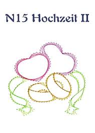 Hochzeit Ii Fadengrafik Fadengrafik Vorlagen Papierstickerei