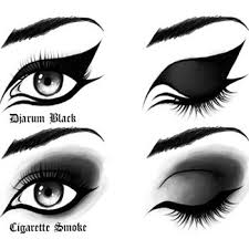 how to wear black eye make up the right way
