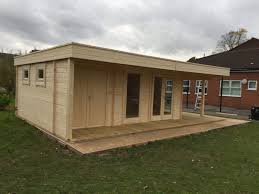 Luxury Summer House With Storage Room Hansa Lounge Xxl 22m 44mm 8 X 5 M Summer House 24 Summer House Summer House Design Summer House Garden