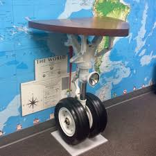 Landing Gear Table Made By Dan Shelton Aviation Room Decor Airplane Room Decor Aviation Decor