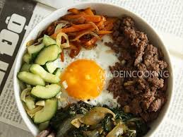 Bibimbap La Meilleure Recette De Ce Plat Coreen Recette Bibimbap Recette Alimentation Et Recette Facile