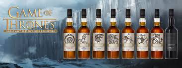 The bottles are decorated with their respective westeros house crests, while the night's watch edition arrives in a. Game Of Thrones Whisky Collection 8 Bottles The Whisky Shop Singapore
