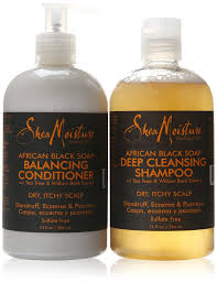 Shea Moisture African Black Soap Shampoo And Conditioner Set 13 Ounce Each You Can Find More Detai Shea Moisture Products Shampoo Conditioner Set Shampoo