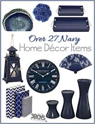 Over 27 Navy Home Decor Pieces Navy Home Decor Navy Blue Decor Blue Home Decor