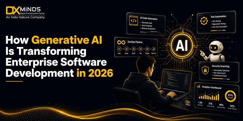 How Generative AI Is Transforming Enterprise Software Development - DxMinds
