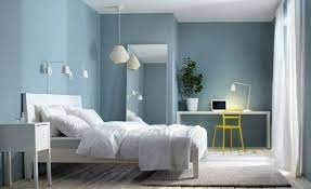 Decoration chambre bleu soubassement cocon deco vie nomade chambre bleu et gris image source @ www.cocondedecoration.com. Tendance La Couleur Pastel En Deco Laurie Lumiere