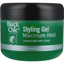 Like the jack black hair gel we reviewed, this gel by mitch will give you a more natural look to your hair, making it perfect for men. Black Chic Styling Gel Maximum Hold 250ml Clicks
