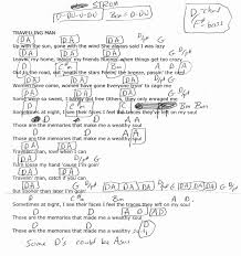 travelling man bob seger guitar chord chart gitarre