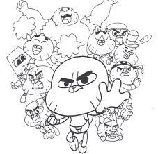 Check spelling or type a new query. The Amazing World Of Gumball Coloring Pages Coloring Home