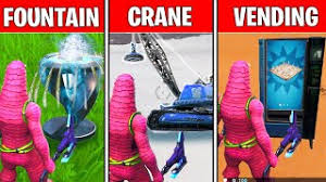 The crane in junk is also located in two places, one at the entrance, the other inside the landfill. Spray A Fountain A Junkyard Crane And A Vending Machine Locations Spray And Pray Challenges Video Id 3618909b7831c0 Veblr Mobile