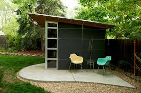 In stock at store today. Prefab Modern Storage Sheds Studio Shed