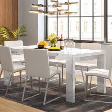 Walker edison linden rustic urban metal and solid wood dining table, 72 inch, rustic oak. Urban Ladder Kariba High Gloss Engineered Wood 6 Seater Dining Table Price In India Buy Urban Ladder Kariba High Gloss Engineered Wood 6 Seater Dining Table Online At Flipkart Com
