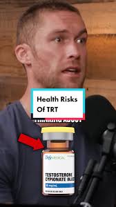 Health Risks of Testosterone Replacement Therapy (TRT)
