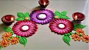 Corner Rangoli Designs With Flowers Innovative Rangoli By Shital Mahajan Youtube Plus we invited many friends over to create flower rangolis with us so it was perfect for our playdate.