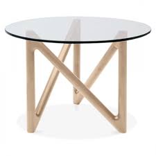 The simple, yet elegant design of the altra carver coffee table makes it the center piece of your living room. Natural Ash Wood Altra Glass Top Coffee Table Modern Coffee Tables