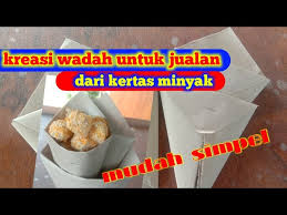 Check spelling or type a new query. Kertas Minyak Untuk Wadah Jualan Youtube