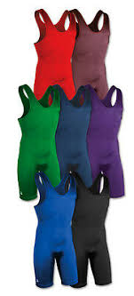 Brute Solid Color Wrestling Singlet Lycra Adult Asst Colors Ebay