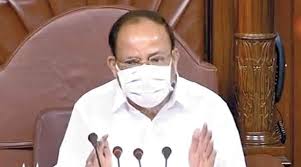 M venkaiah naidu, new delhi, india. Coronavirus Outbreak M Venkaiah Naidu Bristles At Tmc Mp S Mask Off Reminder Telegraph India